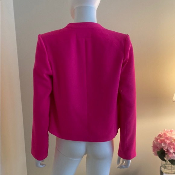 Karlie Pink Cropped Blazer - Picture 2 of 3